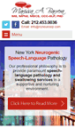 Mobile Screenshot of nyneuroslp.com